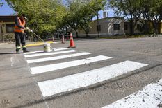 El municipio avanza con la demarcación vial y los últimos detalles para habilitar una arteria estratégica.