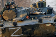 Rusia inició la invasión de Ucrania el 24 de febrero Foto: GETTY IMAGES