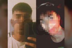 Alexis Junior Salinas y Ariel Díaz, los dos acusados por el asalto en Junín. (Se pixelan los rostros porque pasarán a rueda de personas) Alexis Junior Salinas y Ariel Díaz, los dos acusados por el asalto en Junín. (Se pixelan los rostros porque pasarán a rueda de personas)