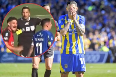 MDZol | Di María se cruzó con Cóccaro en el clásico rosarino.