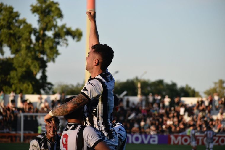Nicolás Romano habló tras la victoria del Lobo. Foto: Prensa Gimnasia