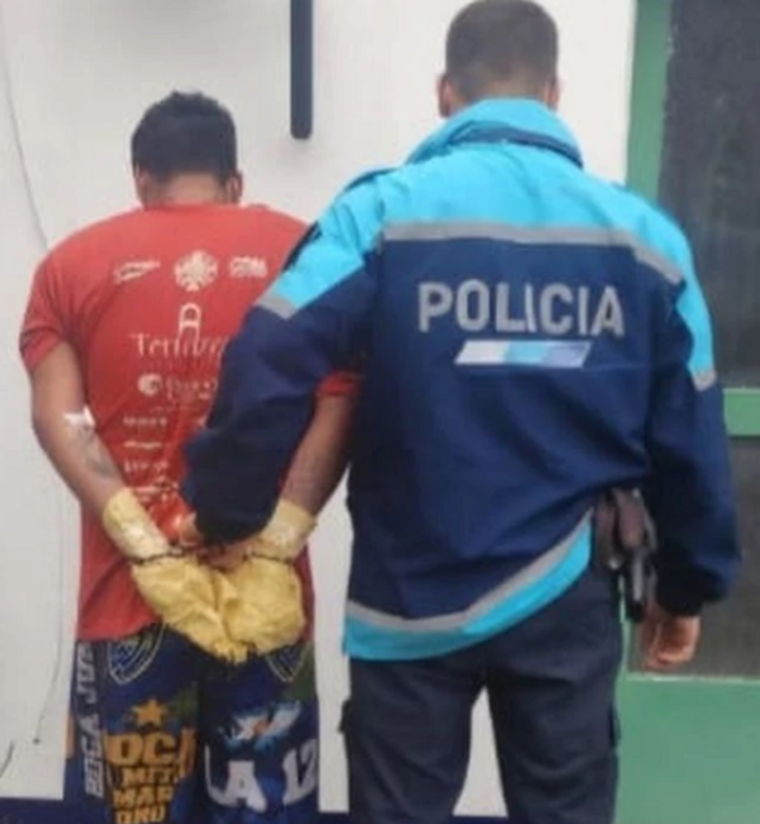 El agresor, identificado como Wilson Natanal Sánchez, ya fue detenido