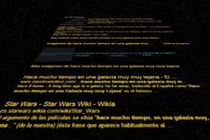 ¿como te responde google cuando buscas la intro de star wars? ¿como te responde google cuando buscas la intro de star wars?