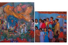 Alfredo Gramajo Gutiérrez, El pesebre, Navidad 1939&nbsp;