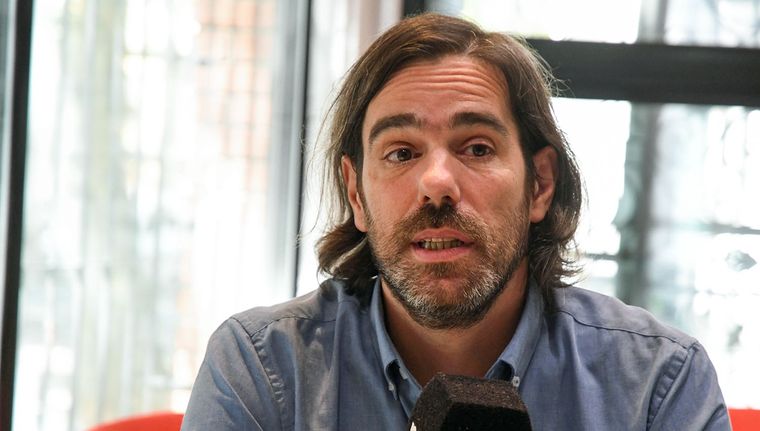 Nicolás del Caño arremetió contra Espert por cortarle el micrófono en pleno debate Foto: Santiago Tagua/MDZ