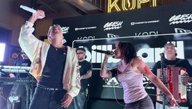 DesaKTa2 y Tuli Acosta pusieron a todos a bailar con No Me Beses. DesaKTa2 y Tuli Acosta pusieron a todos a bailar con No Me Beses.