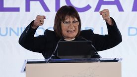 El mensaje de Patricia Bullrich Foto: EFE El mensaje de Patricia Bullrich Foto: EFE
