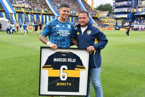 Marcos Rojo, ex capitán de Boca, volvió a la Bombonera en la semifinal del Clausura y recibió un reconocimiento que convivió con la memoria emocional del hincha. Marcos Rojo, ex capitán de Boca, volvió a la Bombonera en la semifinal del Clausura y recibió un reconocimiento que convivió con la memoria emocional del hincha.