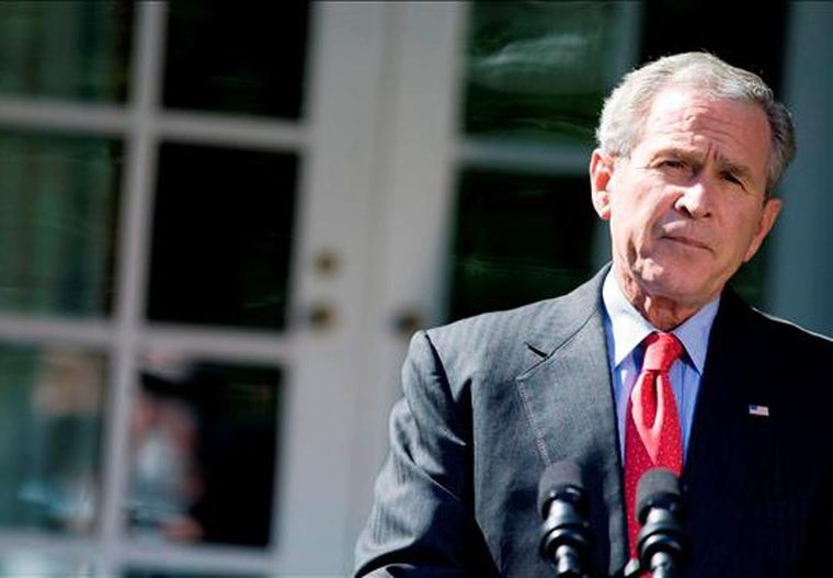 George Bush destacó la actitud de los países europeos. Foto: EFE