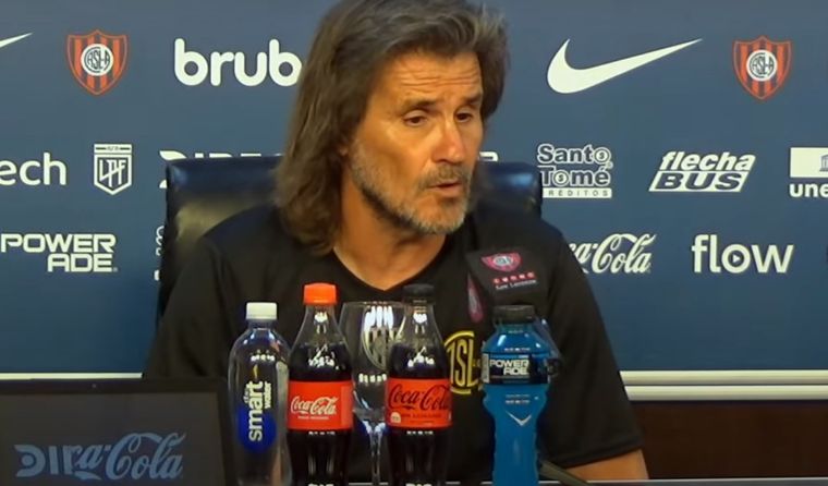 El DT habló tras la derrota de su equipo.