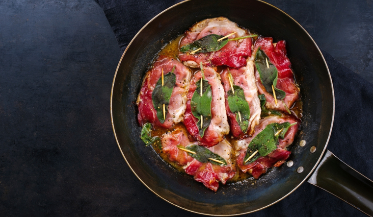 Saltimbocca alla romana: una comida italiana rápida y elegante Foto: Shutterstock