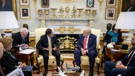 La cumbre entre Gustavo Petro y Donald Trump en la Casa Blanca.