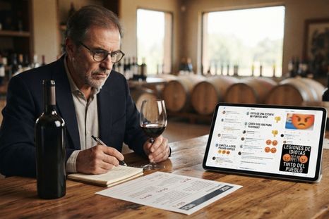 La crítica de vinos, un deporte de riesgo. La crítica de vinos, un deporte de riesgo.