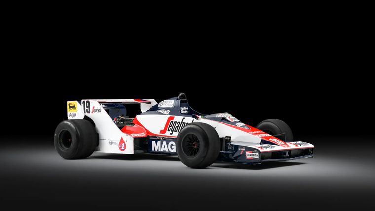 Toleman TG183B de 1984. Toleman TG183B de 1984.