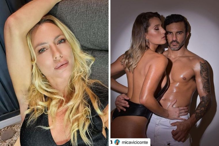 Nicole Neumann, Fabián Cubero