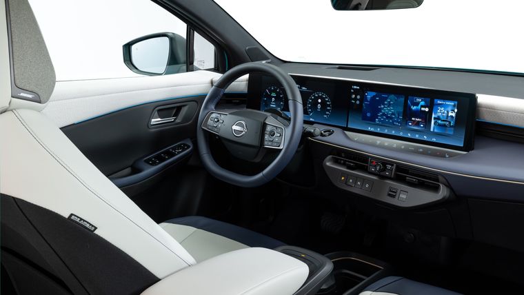 Interior del Nissan LEAF Interior del Nissan LEAF