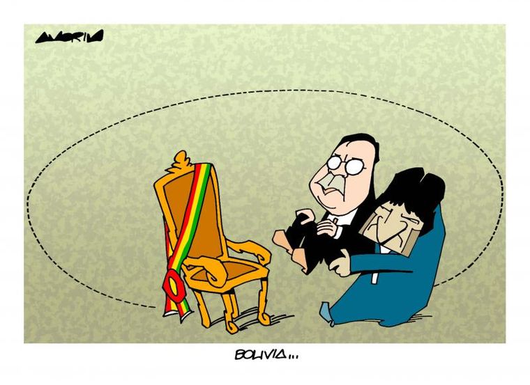 Evo puso a Arce en la presidencia de Bolivia. En los últimos dos años la pelea entre ambos fue una canción de Pimpinela. Bochorno. Evo puso a Arce en la presidencia de Bolivia. En los últimos dos años la pelea entre ambos fue una canción de Pimpinela. Bochorno.