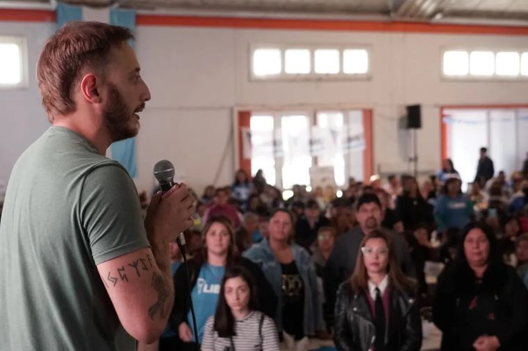 Adrián Bonada, referente de Libres del Sur y Barrios de Pie Foto: Facebook Adrián Bonada