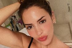 se paso de bella: la ex de marc anthony enamoro a todos con una mini calza super ajustada