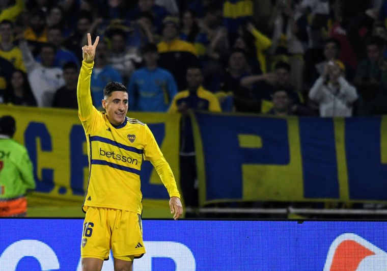 Merentiel será titular en Boca. Foto: FotoBaires