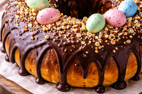 Rosca de Pascuas bañada en chocolate: receta fácil y deliciosa Rosca de Pascuas bañada en chocolate: receta fácil y deliciosa
