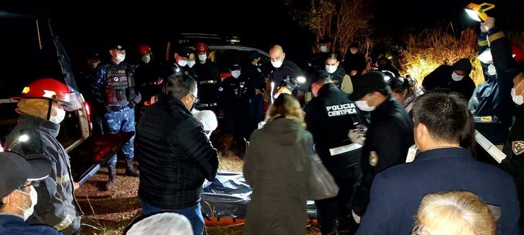 El cuerpo fue hallado en un descampado Foto: Misiones online