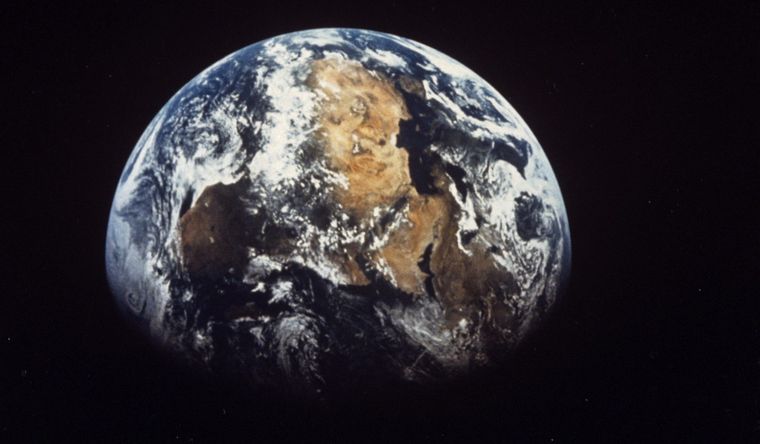 El planeta Tierra, parte del Sistema Solar. Foto: Efe.