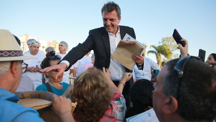 Sergio Massa sigue esquivando balas Foto: NA