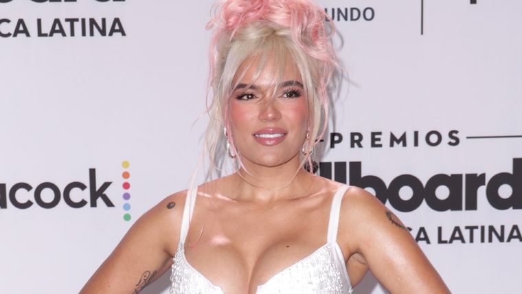 Karol G Arrasando una vez más Foto: Fuente: imagen - gentileza @somosbocapr y @telemundointl
