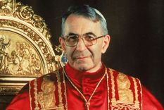 Juan Pablo I sólo fue papa 33 días. Foto: Tn.