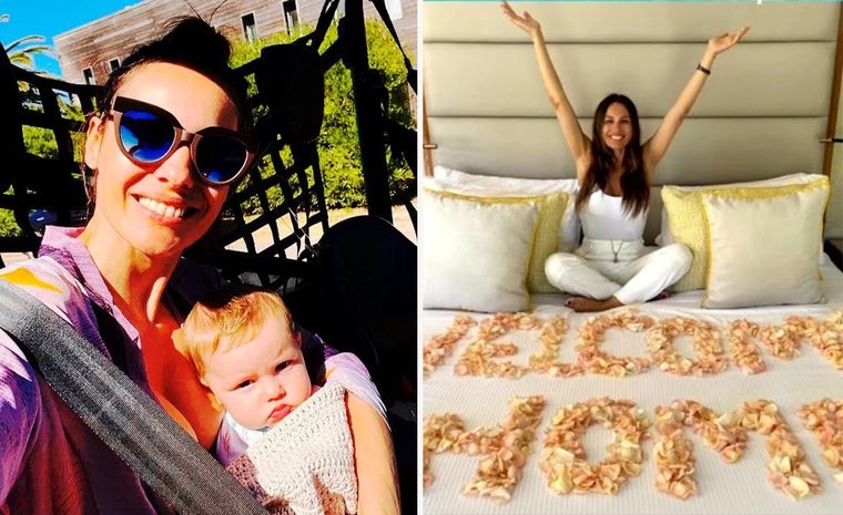 SE VA PARA ARRIBA. CAROLINA NO DEJA DE VIAJAR POR EL MUNDO CON AMIGOS.