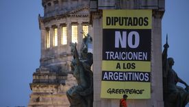 Trascendió que las autoridades detuvieron a siete activistas de Greenpeace bajo la acusación de vandalismo. Trascendió que las autoridades detuvieron a siete activistas de Greenpeace bajo la acusación de vandalismo.