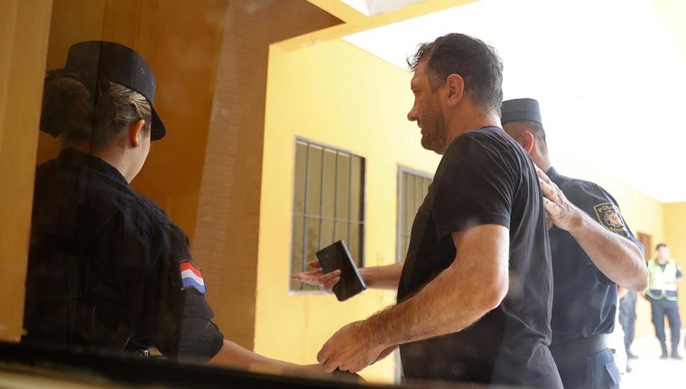 Edgardo Kueider habló desde la prisión en Paraguay. Foto: EFE
