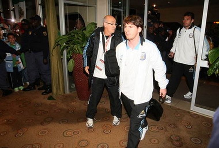 El equipo ya está en Polokwane. Foto: Canchallena