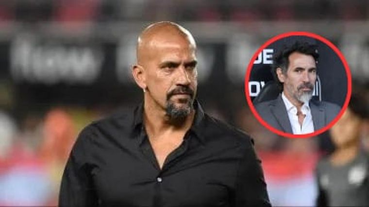 Juan Sebastián Verón y Eduardo Domínguez tuvieron algunos cortocircuitos durante el año. Sin embargo, la renovación el DT empieza a tomar forma.