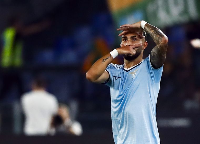 Valentín Castellanos llegó al país y comentó sus sensaciones tras ser convocado a la Scaloneta. Foto: Lazio