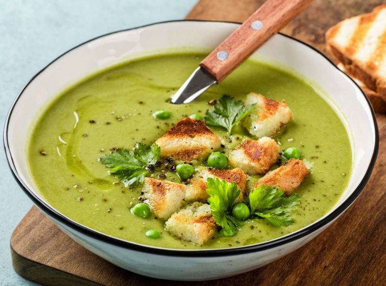 La receta más fácil: crema de arvejas. Foto: ABCdeRecetas