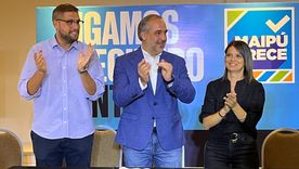 El intendente de Maipú, Matías Stevanato, festejó la victoria en la comuna del peronismo. El intendente de Maipú, Matías Stevanato, festejó la victoria en la comuna del peronismo.