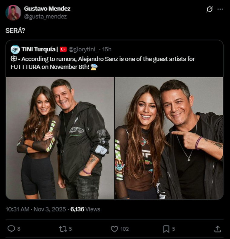 Los rumores crecen. Sin embargo, no hay confirmación oficial. Créditos: X Los rumores crecen. Sin embargo, no hay confirmación oficial. Créditos: X