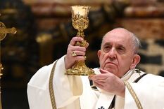 El mensaje del papa Francisco en vísperas a Navidad. Foto: Efe.