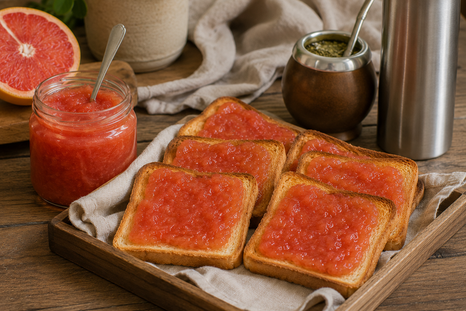 Receta de mermelada de pomelo rosa facilísima Receta de mermelada de pomelo rosa facilísima