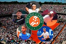 Los tenistas argentinos que avanzaron en la qualy de Roland Garros Trungelliti, Cachín, Ugo Carabelli, Londero y Rodríguez Taverna se metieron en la ronda decisiva de la clasificación a Roland Garros.