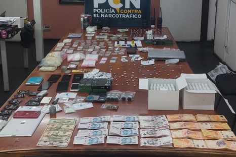La Policía de Mendoza secuestró drogas por 20 millones de pesos en Godoy Cruz y Guaymallén Foto: Ministerio de Seguridad de Mendoza