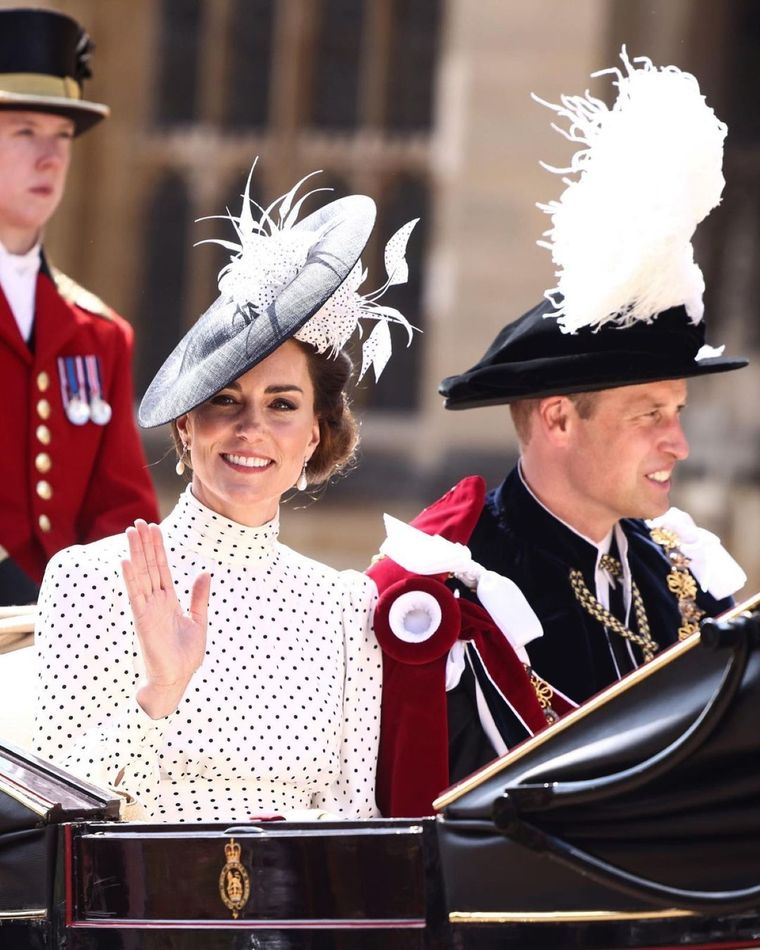 Kate y William Foto: Instagram