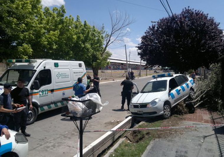 Así finalizó la persecución policial en el departamento del este.