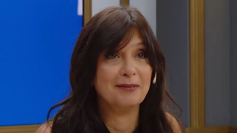 La conductora de Bendita estuvo en Almorzando con Juana. La conductora de Bendita estuvo en Almorzando con Juana.