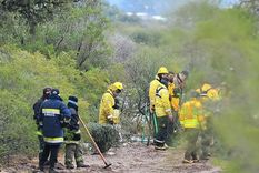 Los rastrillajes se retomaron por la tarde del domingo Foto: Telam Los rastrillajes se retomaron por la tarde del domingo Foto: Telam