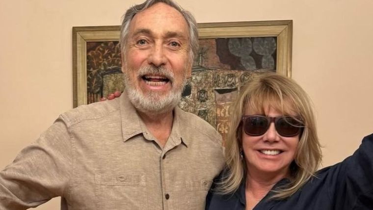 Soledad Silveyra junto a Luis Brandoni.&nbsp;