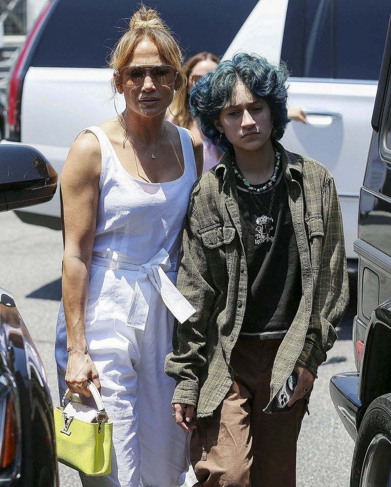 Jennifer Lopez y su hija Emme Muñiz Foto: Instagram