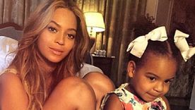 Beyoncé junto a una pequeña Blue Ivy hace algunos años.